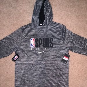 Nike NBA Spotlight Pullover Hoodie: Spurs